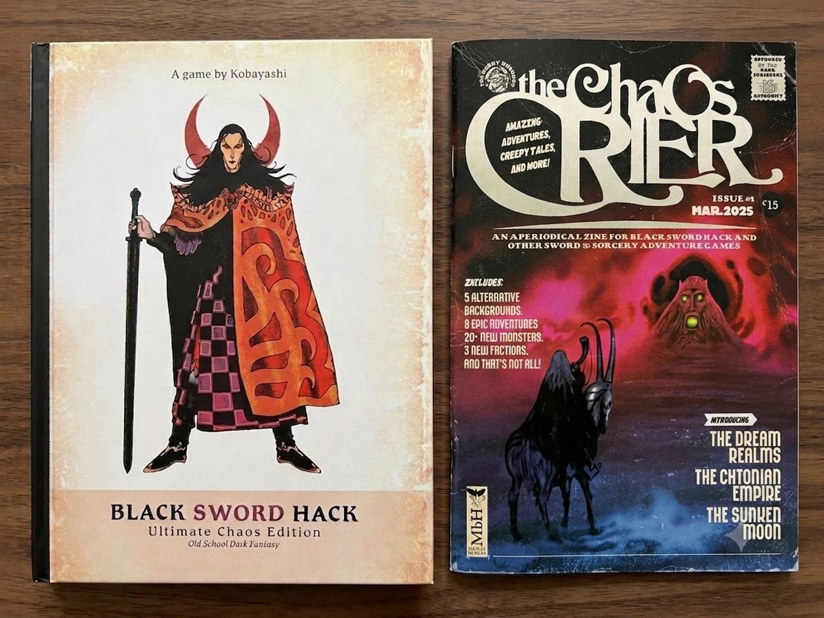 Black Sword Hack et The Chaos Crier #1